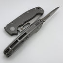 Demko Knives MG AD20 Exclusive Drop Point Two Tone MagnaCut & Smooth Titanium ONE PER HOUSEHOLD