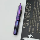 Marfione Custom Siphon Pen II Titanium Purple Haze w/ Purple Accents