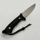 Spartan Blades Linden Black GFN Handle w/ Stonewashed Elmax Blade SBEU2SWKYBK