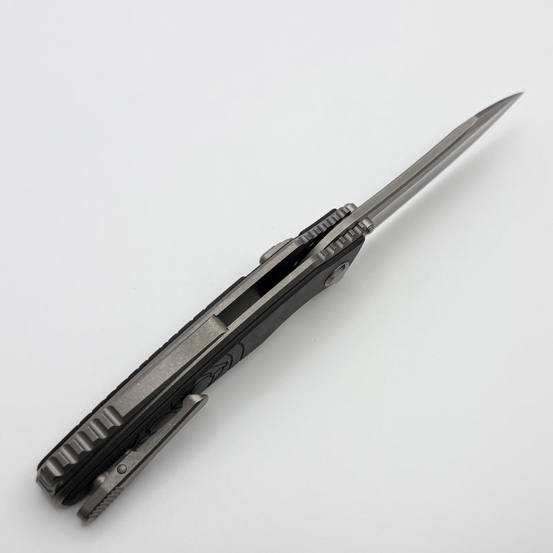 Hawk Designs Talon Black Camo Carbon Overlay Brightwashed Titanium Han