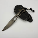 Spartan Blades Willow Black PVD Elmax Blade w/ Black Kydex Sheath SBEU1BKKYBK