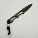 Spartan Blades Willow Black PVD Elmax Blade w/ Black Kydex Sheath SBEU1BKKYBK