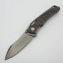 Hawk Designs Talon Bobafett Carbon Overlay Brightwashed Titanium Handles & Brightwashed M390