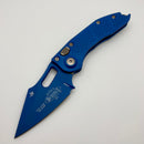 Microtech Borka Stitch Auto Cerakote Blue Signature Series 169-1BL-X1Z15