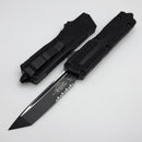 Microtech Scarab 2 Gen 3 Tanto Partial Serrated Tactical Standard w/ Spine Fluting 1279-2T