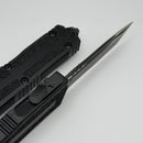 Microtech Scarab 2 Gen 3 Tanto Partial Serrated Tactical Standard w/ Spine Fluting 1279-2T