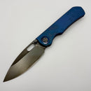 Kunwu & Metal Complex Excalibur Anodized Blurple Textured Titanium Handles w/ DLC Vanax K709T-3 (In-House Modified)