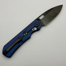 Kunwu & Metal Complex Excalibur Anodized Blurple Textured Titanium Handles w/ DLC Vanax K709T-3 (In-House Modified)