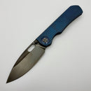 Kunwu & Metal Complex Excalibur Anodized Royal Blue Textured Titanium Handles w/ DLC Vanax K709T-3 (In-House Modified)