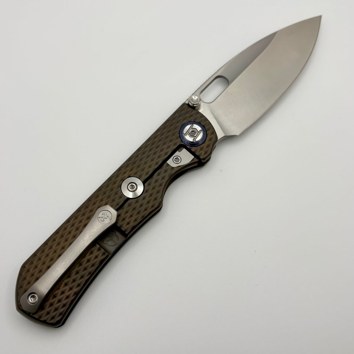 Kunwu & Metal Complex Excalibur Anodized Bronze Textured Titanium Hand