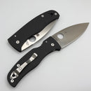 Spyderco Bodacious Carbon Fiber Handles & CPM-S90V Sprint Run C263CFP90V