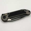 Microtech Knives LUDT Gen III Black Drop Point w/ Natural Clear Handle 1135-1NC (Consignment)