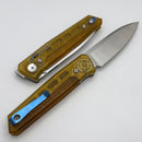 Reate Knives PL-6 Ultem Handles & Belt Satin Nitro-V
