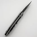 Heretic Knives Wraith Auto V4 w/ Blizzard Handle & Battleworn Black Bowie MagnaCut Blade H002-8A-BLZ (Consignment)