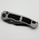 Heretic Knives Wraith Auto V4 w/ Blizzard Handle & Battleworn Black Bowie MagnaCut Blade H002-8A-BLZ (Consignment)