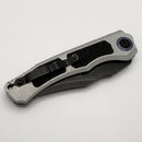 Heretic Knives Wraith Auto V4 w/ Blizzard Handle & Battleworn Black Bowie MagnaCut Blade H002-8A-BLZ (Consignment)