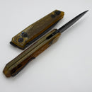 Reate Knives PL-6 Ultem Handles & PVD Nitro-V