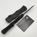 Microtech Marfione Select Halo IV Black Handle w/ DLC Apocalyptic Clip Point M390MK 1150-1DLCTMS1