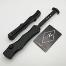 Microtech Marfione Select Halo IV Black Handle w/ DLC Apocalyptic Clip Point M390MK 1150-1DLCTMS1
