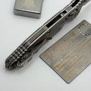 Microtech Socom Ram-Lok Liberty or Death Set Serrated 160RL-8SETLODSS
