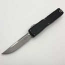 Pre-Owned Microtech Ultratech ZBP S/E Apocalyptic M390MK w/ Black Handle 1121-10AP
