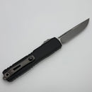 Pre-Owned Microtech Ultratech ZBP S/E Apocalyptic M390MK w/ Black Handle 1121-10AP