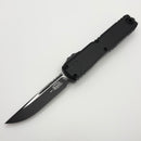 Pre Owned Microtech Ultratech ZBP Tactical S/E w/ Black Handle 1121-1T