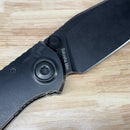 Custom Knife Factory & Anthony Marfione Sokosha "Mini" Blackwash w/ Multi Color Carbon Fiber