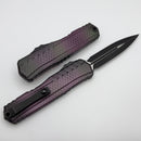 Microtech Cypher II D/E Purple X-51 Signature Series 1242-1PUX51S