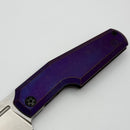 Custom Knife Factory GTK Elementak w/ Tumbled Anodized Titanium Handles & M398 (In House Modified)
