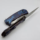 Custom Knife Factory UMMU Dalawa 2 Full Dress w/ ZircuTi Handles & Damasteel