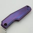 Custom Knife Factory GTK Elementak w/ Tumbled Anodized Titanium Handles & M398 (In House Modified)
