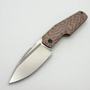 Custom Knife Factory GTK Elementak w/ Engraved Anodized Titanium Handles & M398 (In House Modified)