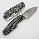 Custom Knife Factory GTK Elementak w/ Engraved Titanium Handles & M398 (In House Modified)