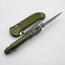 Microtech Knives LUDT Ram-Lok w/ OD Green Frag Handle & Apocalyptic Tanto 1136RL-10APFROD