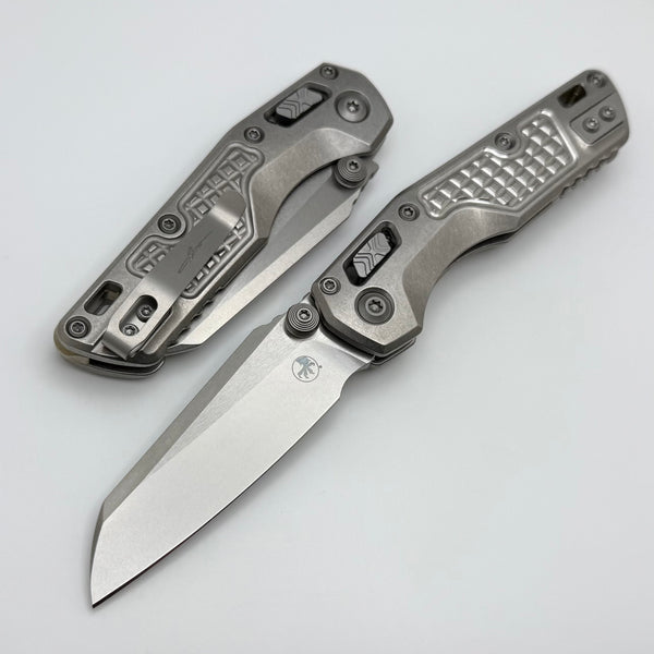 Microtech Marfione Select MSI RAM LOK Mini Fluted Titanium Handles w/