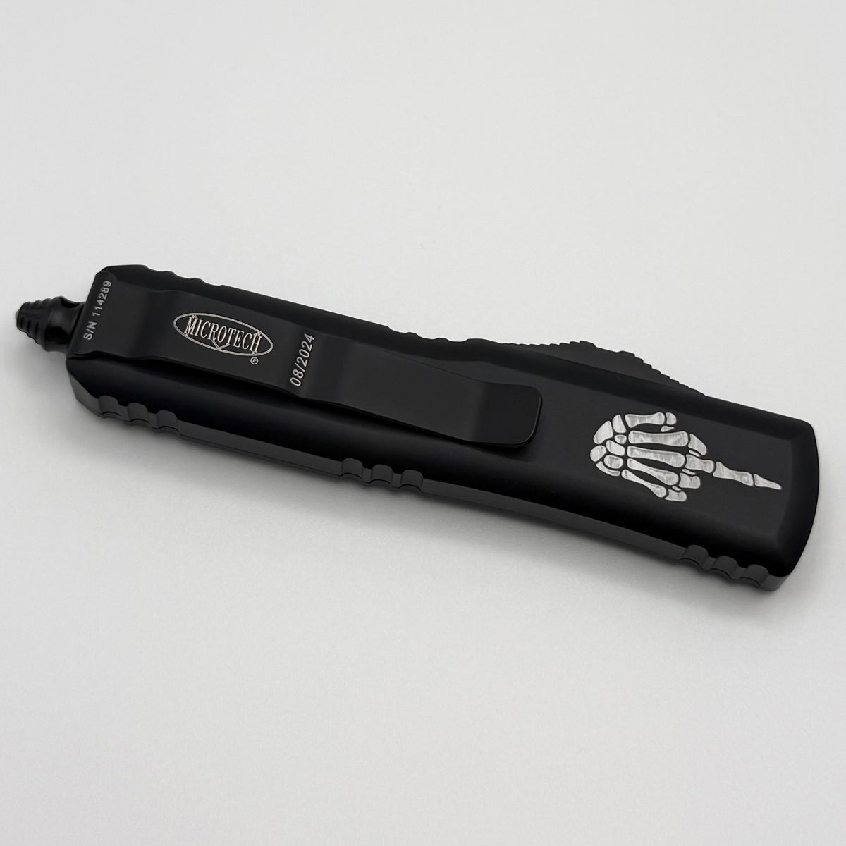 Microtech UTX-85 D/E Bats Black Tactical Full Serrated AE CUSTOM SHOP