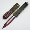 Heretic Knives Manticore X Bounty Hunter Cel Shade Red D/E H032-CSR-BOUNTY