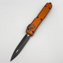 Microtech Ultratech Halloween Orange w/ Double Edge Signature Series 122-1HWS (Consignment)