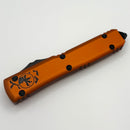 Microtech Ultratech Halloween Orange w/ Double Edge Signature Series 122-1HWS (Consignment)