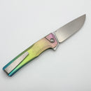 MachineWise Sonora Titanium Integral Handle w/ S90V