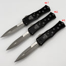 Microtech Knives Mini Hera Apocalyptic Bayonet M390MK w/ Black Handle 1701M-10AP (NCB Engraved)