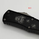 Microtech Knives Mini Hera Apocalyptic Bayonet M390MK w/ Black Handle 1701M-10AP (NCB Engraved)
