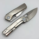 Vanguard Breaker Stonewash Handles & Semi Mirror M390