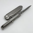 Terrain 365 Invictus-BL Titanium Handles w/ Terravantium Dendritic Cobalt Button Lock