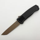 Benchmade Shootout Black Grivory & FDE Tanto S30V 5370FE-08