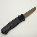 Benchmade Shootout Black Grivory & FDE Tanto S30V 5370FE-08