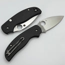 Spyderco Sage 6 w/ Peel Ply Carbon Fiber/G-10 Scales  CPM-S30V C123CFBCLP