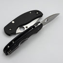 Spyderco Sage 6 w/ Peel Ply Carbon Fiber/G-10 Scales  CPM-S30V C123CFBCLP