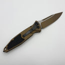 Pre-Owned Microtech Socom Elite Auto S/E Burnt Bronze Cerakote Signature Series 160A-1UB-C19Z4